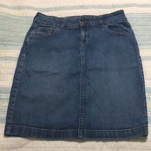 Old Navy denim skirt as 4